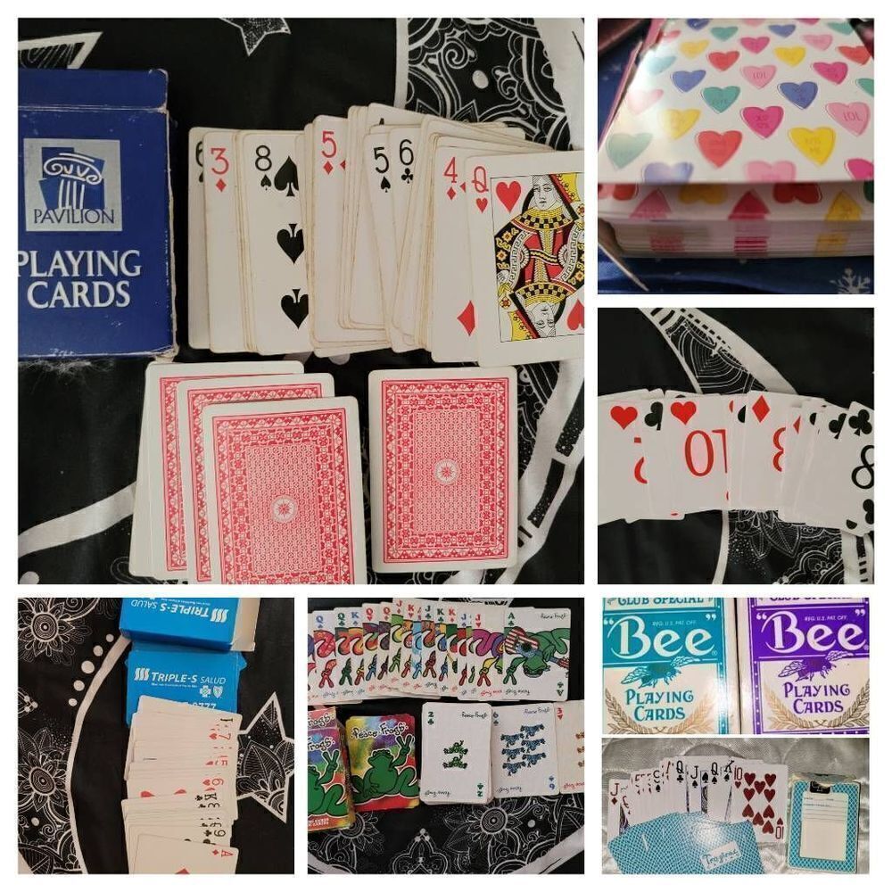 Playing card bundle of 5